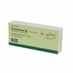 Zosartan-K tablet 50 mg 20's