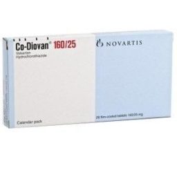 Co-diovan tablet 160/25 mg 14's