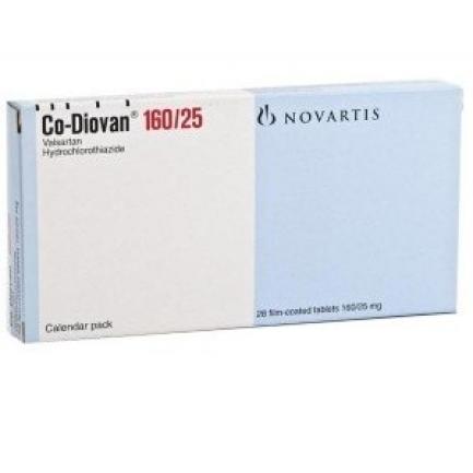Co-diovan tablet 160/25 mg 14's