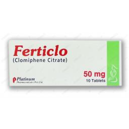 Ferticlo tablet 50 mg 10's