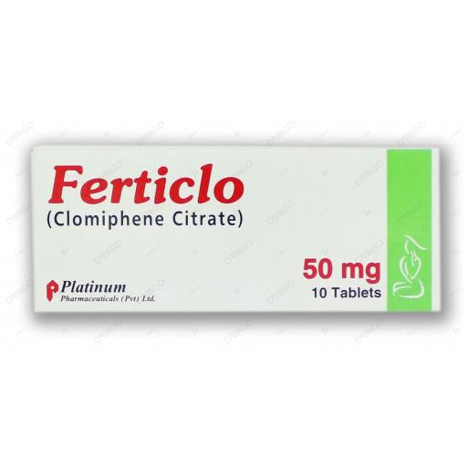 Ferticlo tablet 50 mg 10's