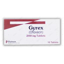 Gyrex tablet 200 mg 10's