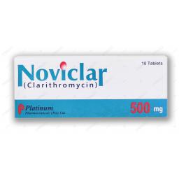 Noviclar tablet 500 mg 10's