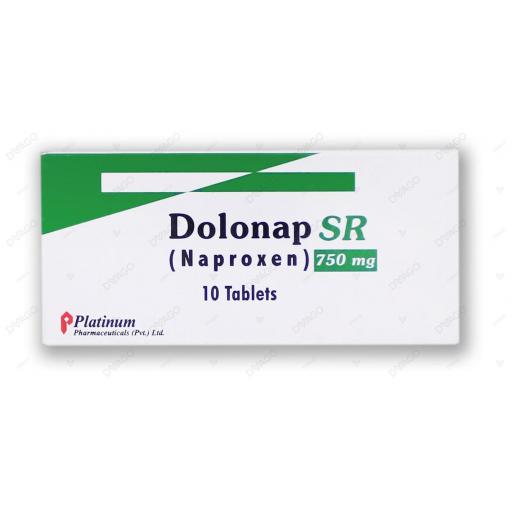 Dolonap tablet SR 750 mg SR 10's
