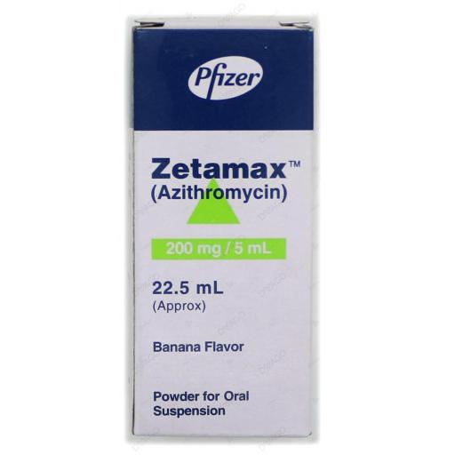 Zetamax suspension Dry 200 mg 22.5 mL