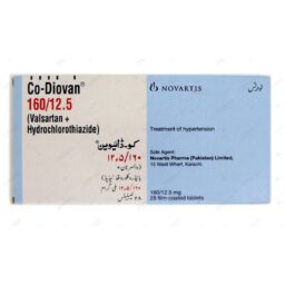 Co-diovan tablet 160/12.5 mg 28's