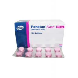 Ponstan tablet Flash 250 mg 10x10's