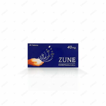 Zune tablet 40 mg 2x10's