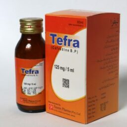 Tefra suspension 125 mg 60 mL