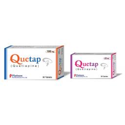 Quetap tablet 100 mg 3x10's