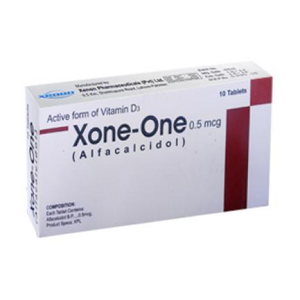 Xone-one tablet 0.5 mcg 10's