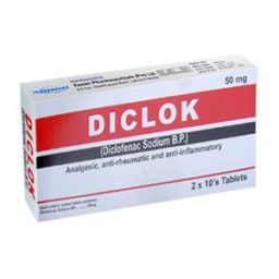 Diclok tablet 50 mg 10's