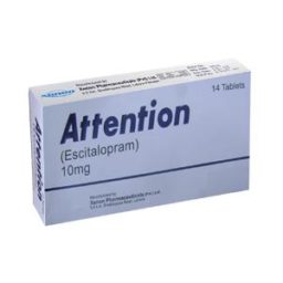 Attention tablet 10 mg 14's