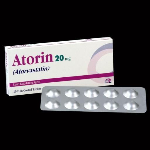 Atorin tablet 20 mg 10's