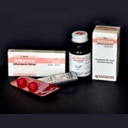 Albenza suspension 100 mg 10 mL