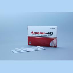 Amalar 40 tablet 40/240 mg 8's