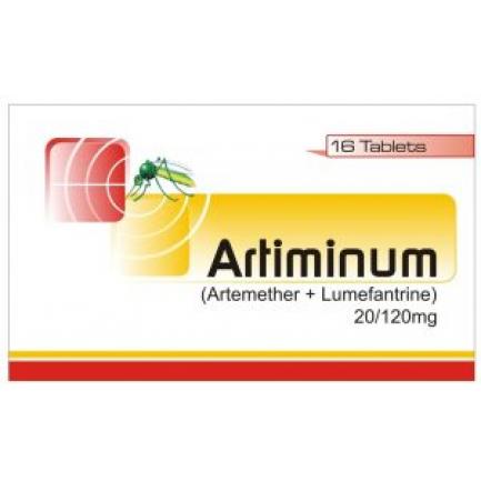 Artiminum tablet 20/120 mg 2x8's