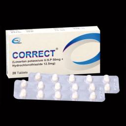 Correct tablet 50/12.5 mg 20's
