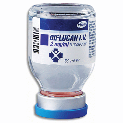 Diflucan Infusion IV 2 mg 1 Vialx50 mL