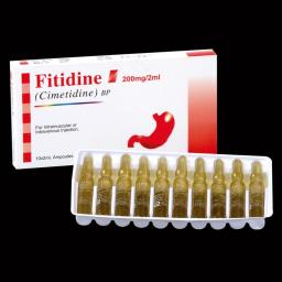 Fitidine Injection 200 mg 10 Ampx2 mL