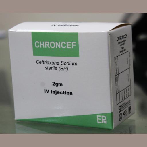 Chroncef Injection IV 1 gm 1 Vial