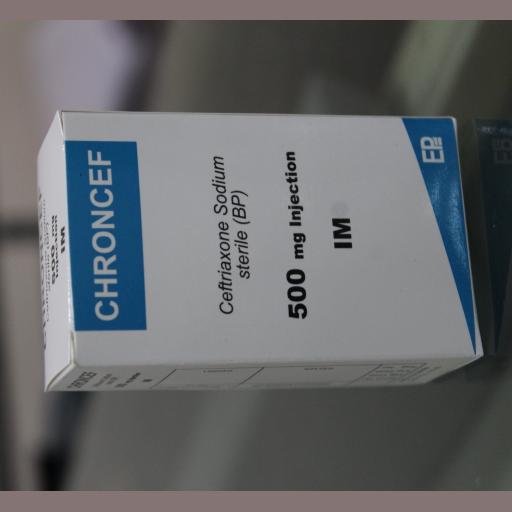 Chroncef Injection IM 500 mg 1 Vial