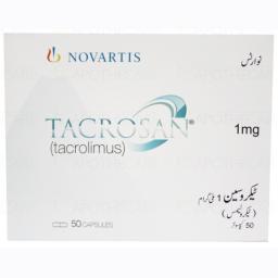 Tacrosan capsule 1 mg 50's