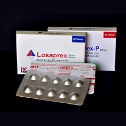 Losaprex tablet 50 mg 20's