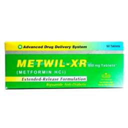 Metwil XR tablet 850 mg 5x10's