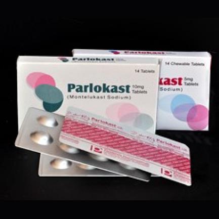 Parlokast tablet Chewable 5 mg 14's
