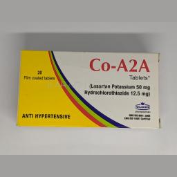Co-A2A tablet 50/12.5 mg 20's