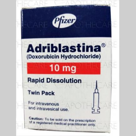 Adriblastina RD Injection 10 mg 1 Vial