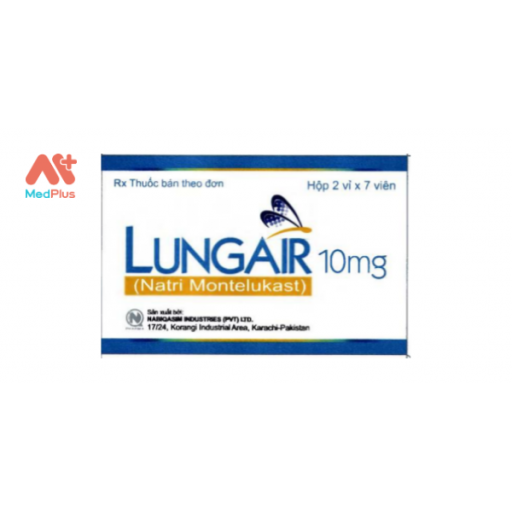 Lungair tablet 10 mg 14's