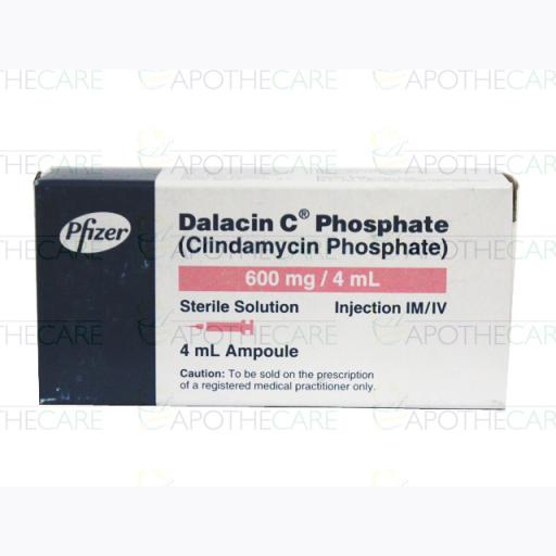 Dalacin C Injection 600 mg 1 Ampx4 mL