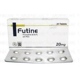 Futine tablet 20 mg 2x10's