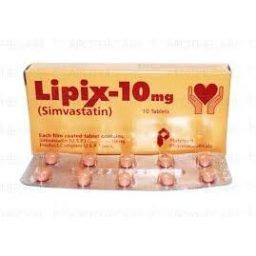 Lipix tablet 10 mg 10's