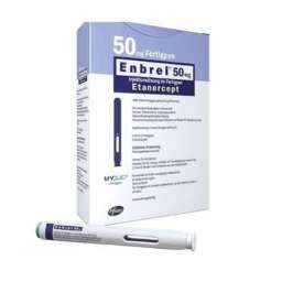 Enbrel Pre-fill Syringe 50 mg 4 Pre filled Syringe