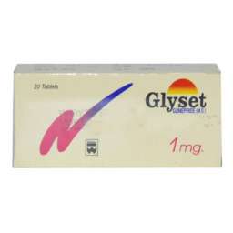 Glyset tablet 1 mg 2x10's