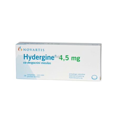 Hydergine tablet 4.5 mg 10's