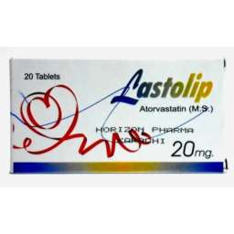 Lastolip tablet 20 mg 2x10's