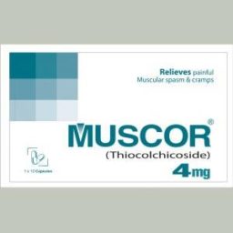 Muscor capsule 4 mg 10's