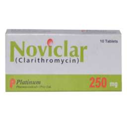 Noviclar tablet 250 mg 10's