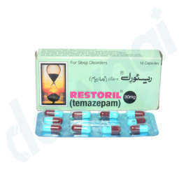 Restoril capsule 30 mg 10's