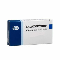Salazopyrin tablet 500 mg 100's