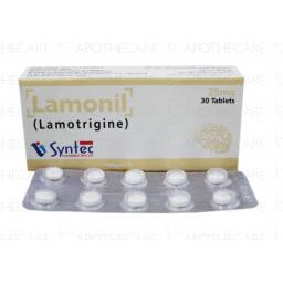 Lamonil tablet 25 mg 3x10's