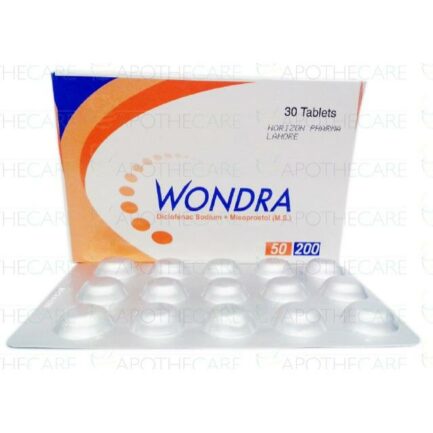 Wondra tablet 50/0.2 mg 2x15's