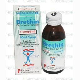 Brethin syrup 0.3 mg/mL 60 mL