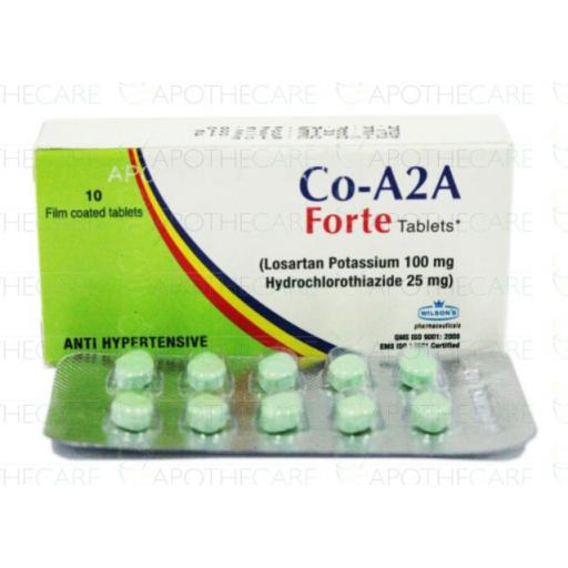 Co-A2A tablet 100/25 mg 10's