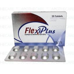 Flexi Plus tablet 75/75 mg 20's