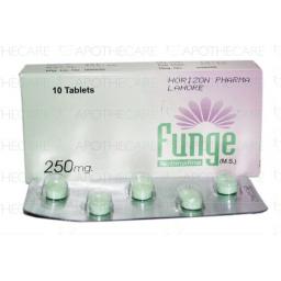 Funge tablet 250 mg 2x5's